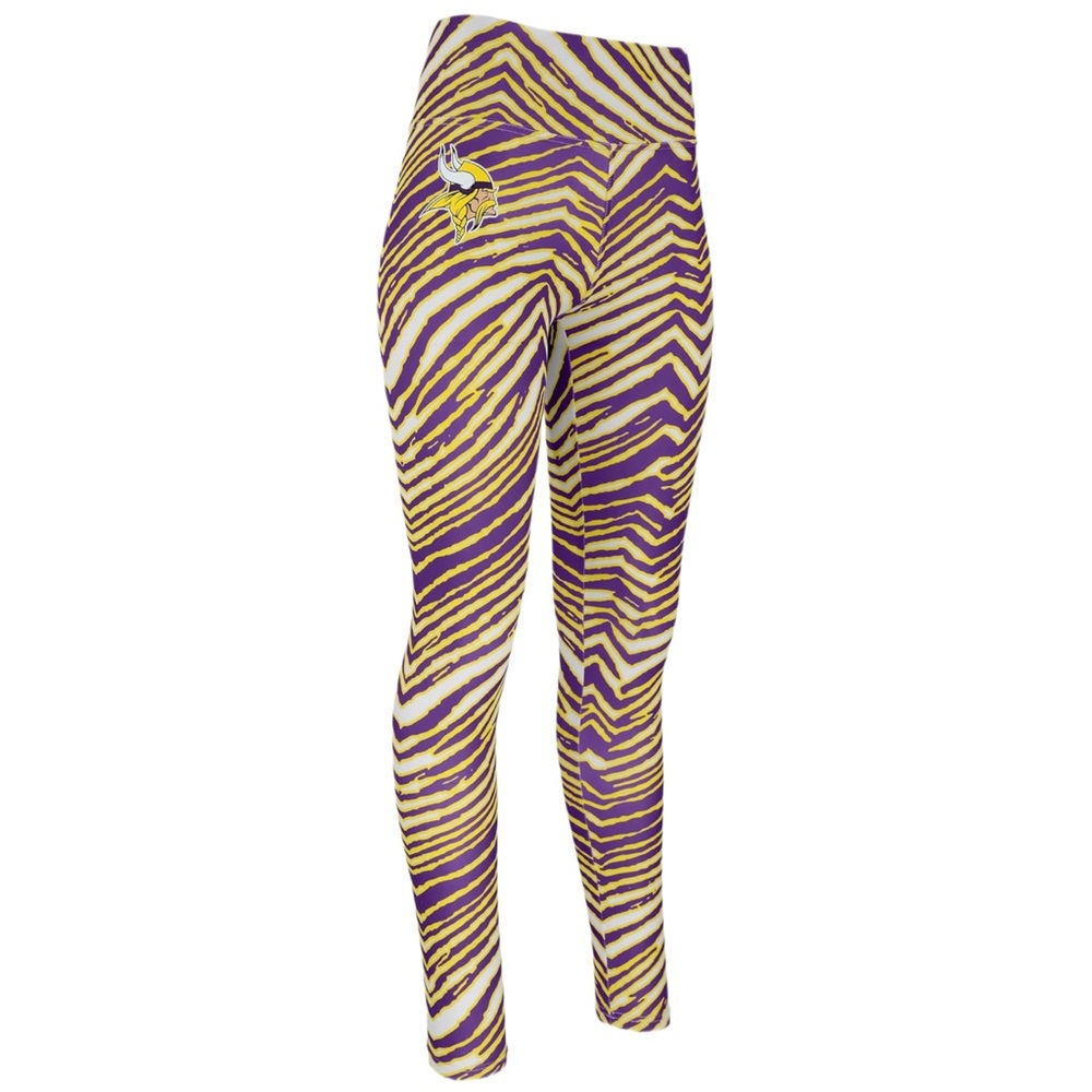 NWT Zubaz‎ NFL Minnesota Vikings Leggings Sz  Small